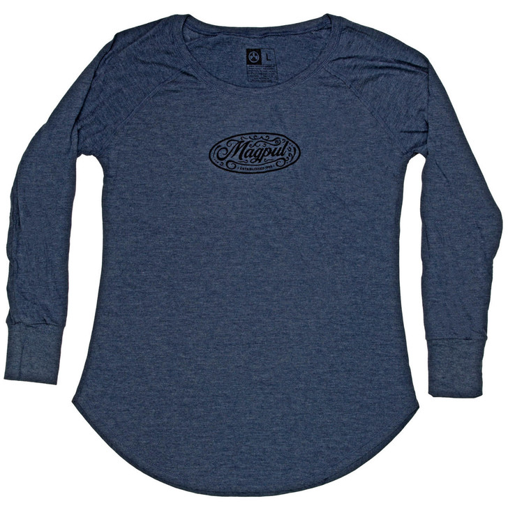 Magpul Industries Magpul Wmns Rodeo Ls Tshrt Blue 