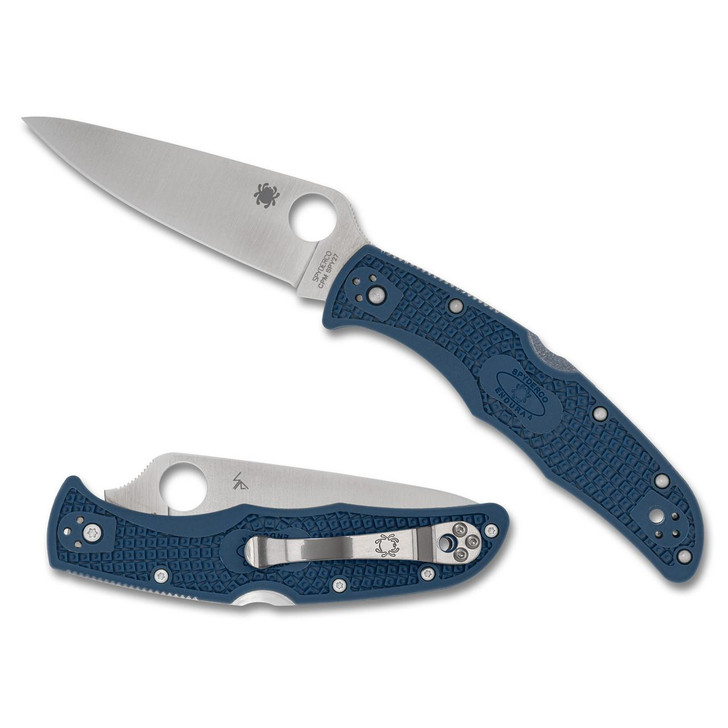  Spyderco Endura 4 Cpm 3.8" Cblt Blue 