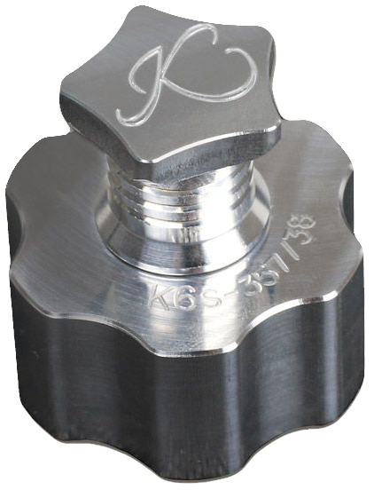 Kimber Mfg.,inc 4100021 K6S Speed Loader Aluminum Compatible w/ 38 Special/357 Magnum Revolver