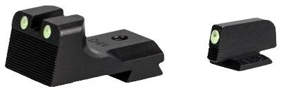 KIMBER MFG.,INC Kimber Mfg.,inc ML11230 1911 Ledged Night Sight Set  Green/Tritium Black Outline Front Sight-Green/Tritium Black Outline Rear Sight 