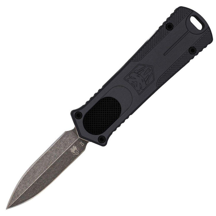 Cobratec Knives COBRA 952GEN2BLKDAGNS OTF 952 DAGGER BLACK 