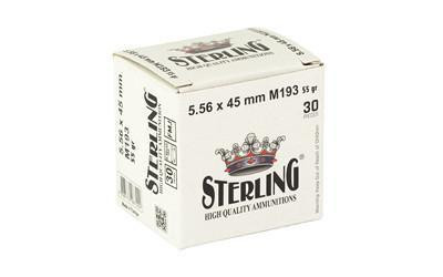  Sterling 5.56 M193 55gr FMJ 1,500 Rounds 