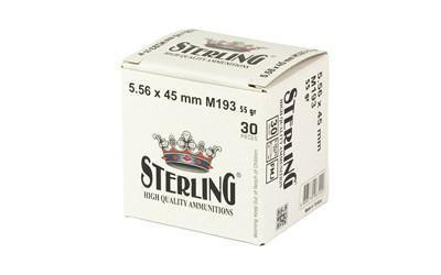  Sterling 5.56 M193 55gr FMJ 750 Rounds 