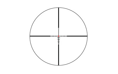 Primary Arms SLx Rifle Scope 1-6X24mm Gen IV ACSS NOVA Illuminated Reticle Second Focal Plane 30mm Body Tube Black 0.1 MRAD