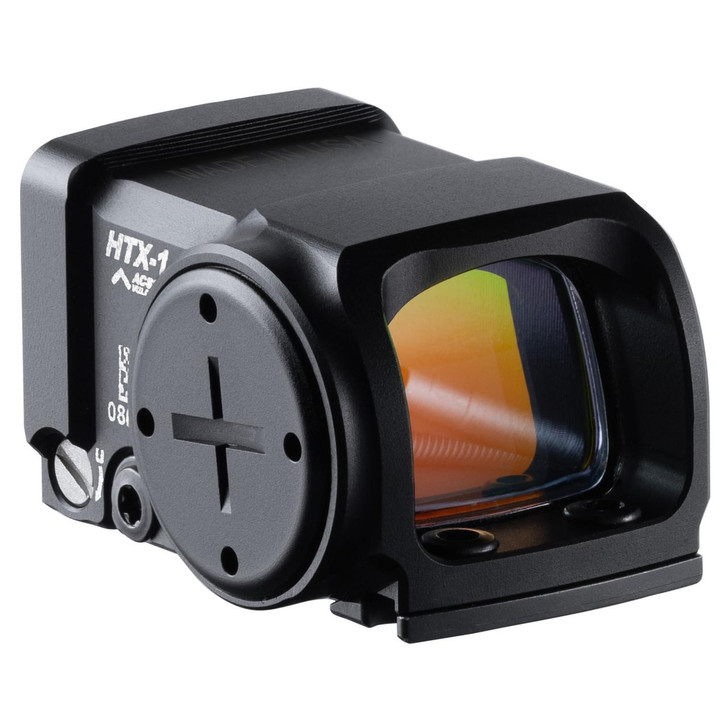  Primary Arms PLx HTX 1 Enclosed Reflex Sight ACSS Vulcan Red Dot Reticle Anodized Finish Black RMR Footprint 