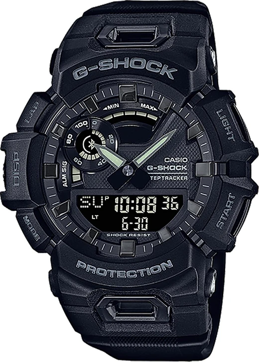 G-SHOCK/VLC DISTRIBUTION Casio G-Shock GBA9001A Bluetooth Smartwatch — Black, 200M Water Resistance 