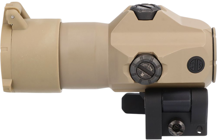 Sig Sauer Electro-Optics SOJ41002 Juliet4 Magnifier Flat Dark Earth 4x 24mm