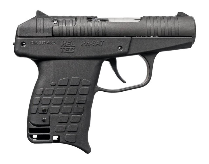  Kel-Tec PR3ATBLK PR-3AT Compact Frame 380 ACP 13+1 2.85" Black Rotating Barrel Shroud, Black Polymer Frame 