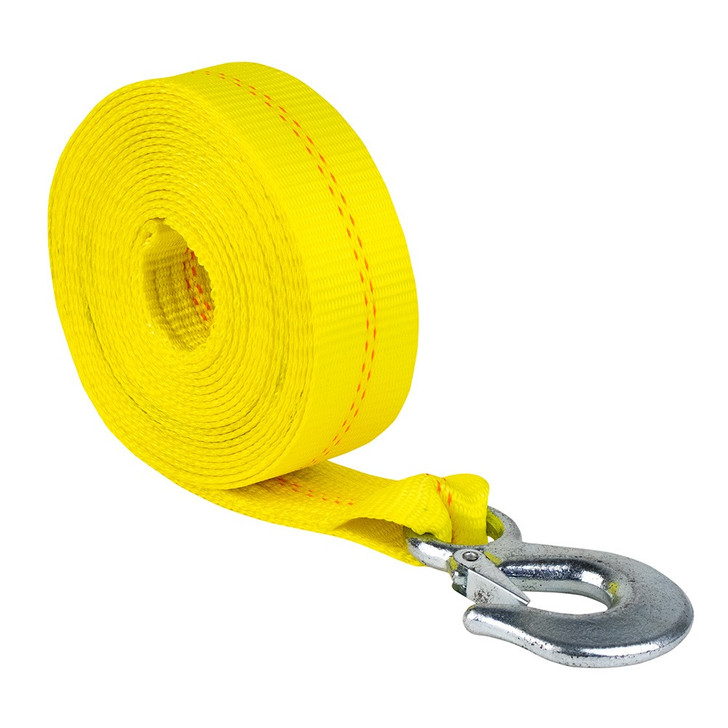 Powerwinch Tow Tight Winch Strap 2" x 20' - Yellow