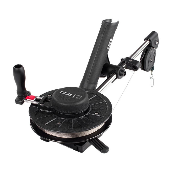  Scotty 1060 Depthking Manual Downrigger w/Rod Holder 