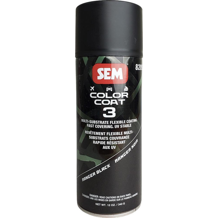  SEM Color Coat 3 - Ranger Black - 12 oz 