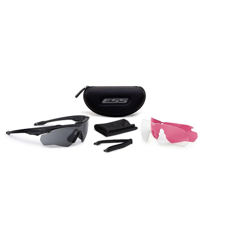 ESS Eyewear ESS Crossblade Standard Smoke Grey Clear