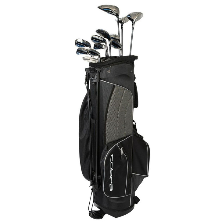  Cobra FLY-XL Complete Golf Set-Graphite RH Cart Bag 