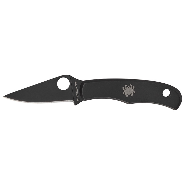 Spyderco Bug Stnls Plain Blk Blade