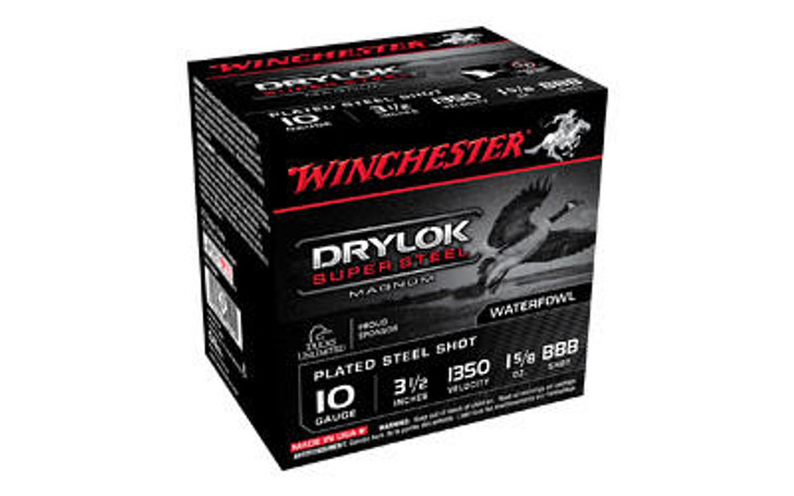 Winchester Ammunition Win Drylk Mag 10ga 3-1/2 Bbb 25/250