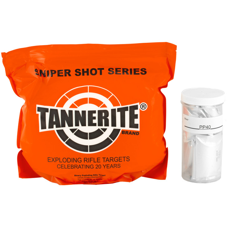 Tannerite Snpr Sht 20lb/40 Trgt Blem