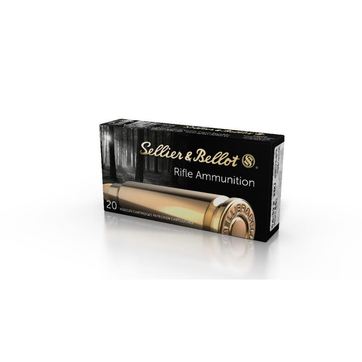 Sellier and Bellot Ammunition 5.6x52r Fmj 70gr 20rd Box - .22 Savage Hi Power