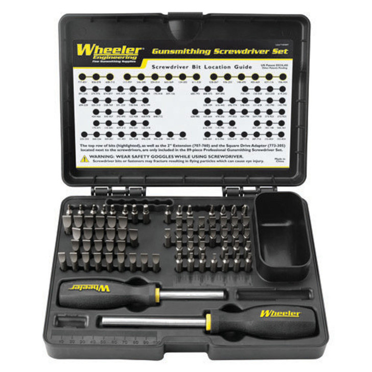  Wheeler Pro Gunsmith Driver 72 Piece 