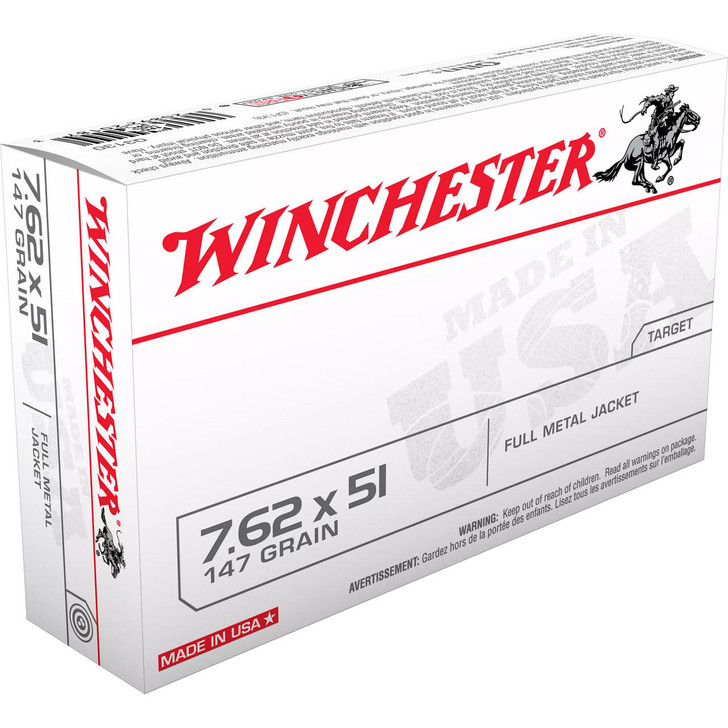 Winchester Ammunition Win Usa 762x51 147gr Fmj 20/200 