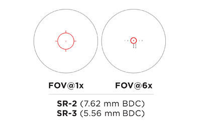 EOTech Eotech Vudu 1-6x24mm Sr3 5.56 Bdc Ir