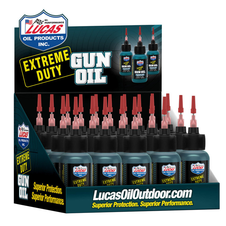 Lucas Oil Lucas Ext Duty Gun Oil 1oz 20pk