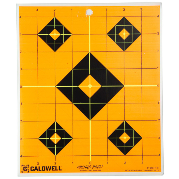  Caldwell Sight-in Trgt 8" 5pk 