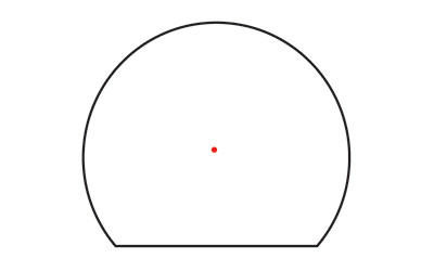  Trijicon Sro 1 Moa Adj Led Red Dot 