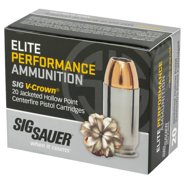 SIG SAUER Sig Ammo 10mm 180gr Jhp 20/200