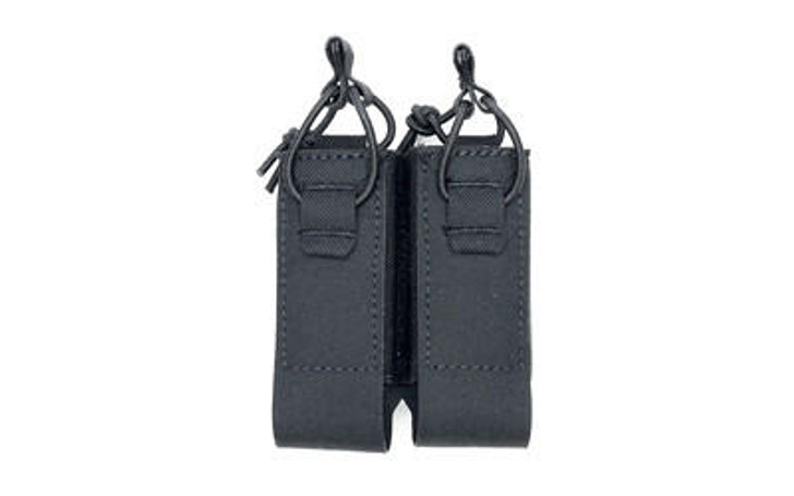 Haley Strategic Partners Hsp Micro Dbl Pistol Pouch Blk 