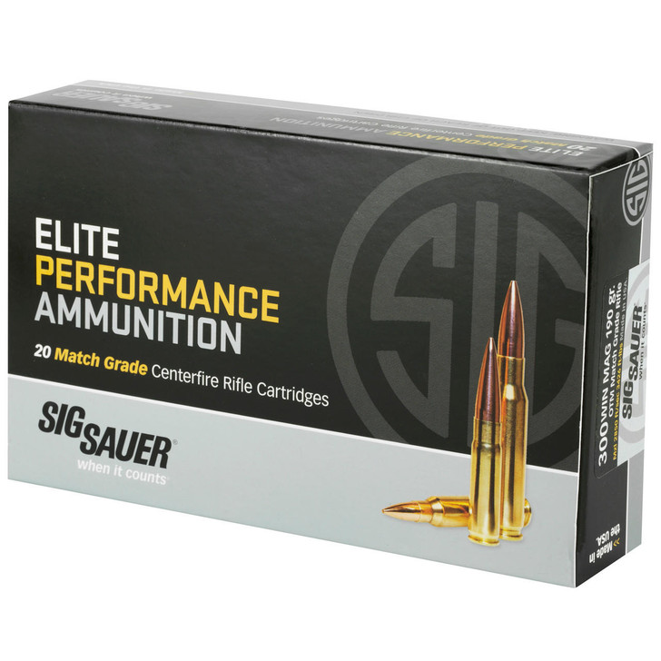 SIG SAUER Sig Ammo 300win 190gr Otm 20/200