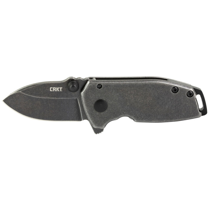 Columbia River Knife & Tool Crkt Squid Cmpct Black 3.36" Pln Edg 