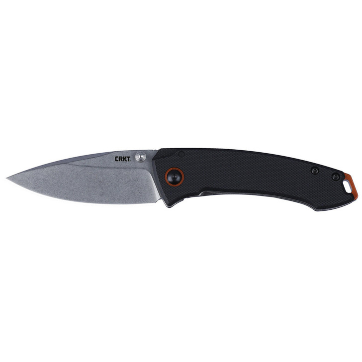 Columbia River Knife & Tool Crkt Tuna Cmpct Silver 2.73" Pln Edg 