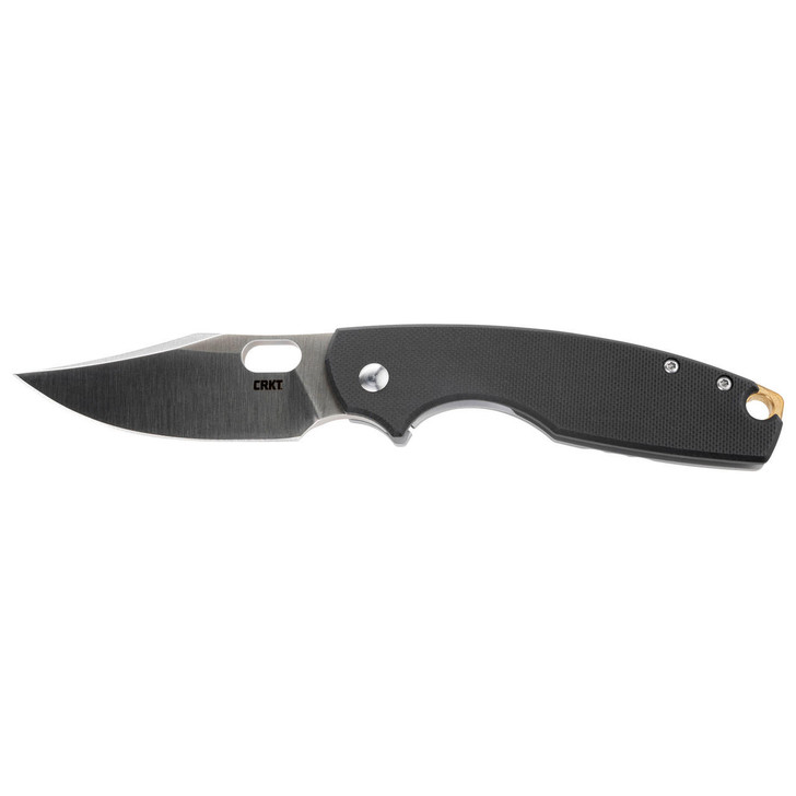 Columbia River Knife & Tool Crkt Pilar Iv Black 3.09" Plain Edge 