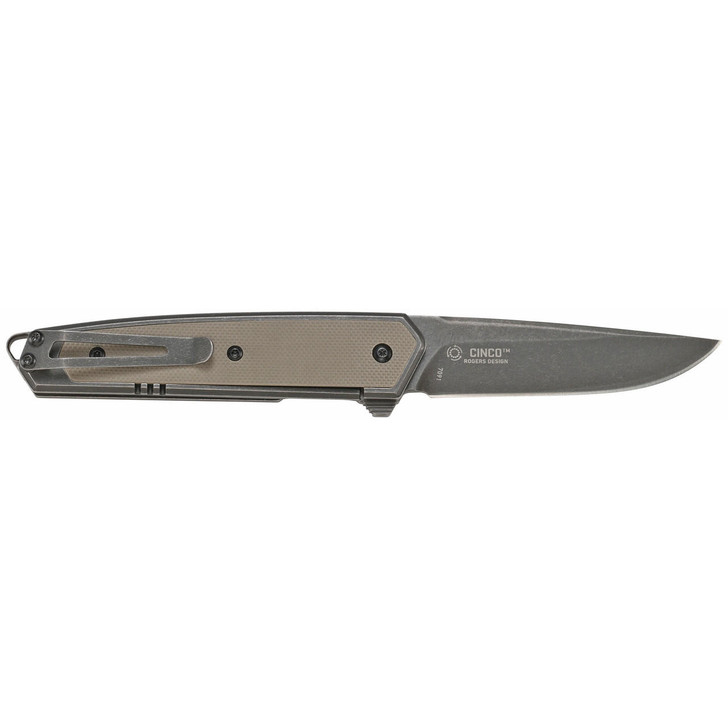 Columbia River Knife & Tool Crkt Cinco 2.89" Plain 
