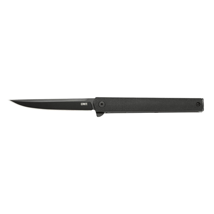 Columbia River Knife & Tool Ceo Flipper Blackout 3.35" Pln Edge 