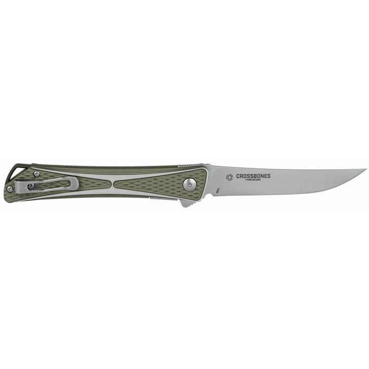 Columbia River Knife & Tool Crkt Crossbones 3.54" Plain Edge 