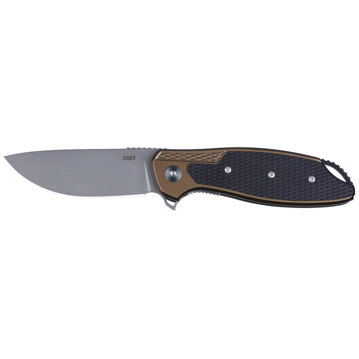 Columbia River Knife & Tool Crkt Jake Od Green 3.32" Plain Edge 