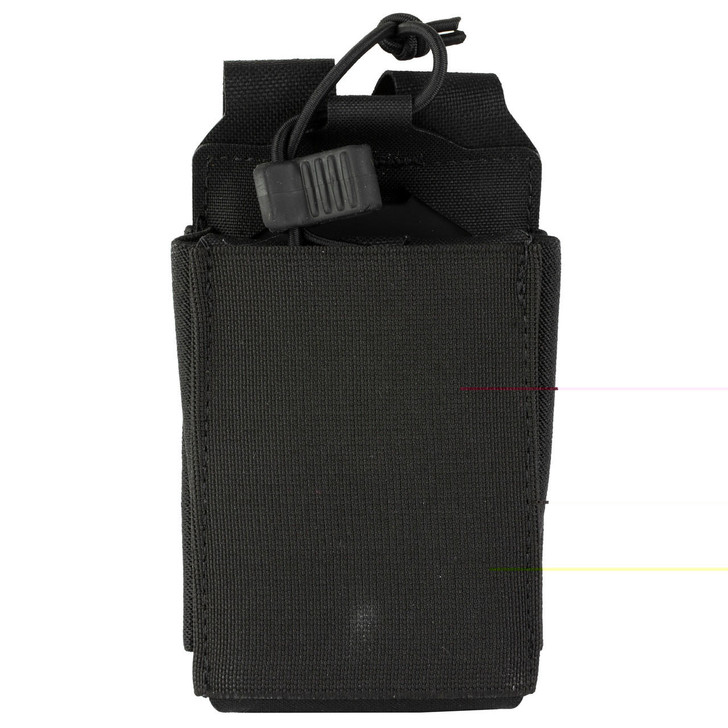 Haley Strategic Partners Hsp Single Rifle Mag Pouch W/mp2 Blk 