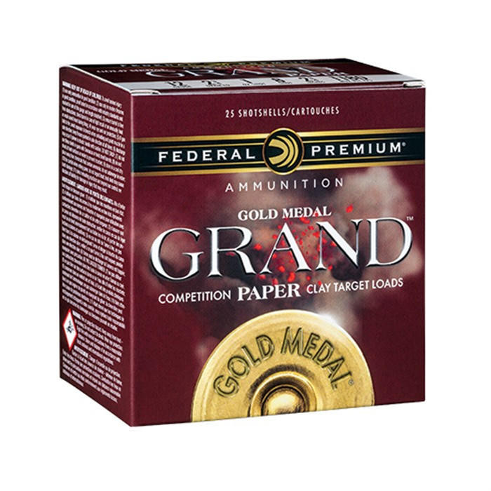 Federal 12 Gauge 2-3/4'' 1-1/8 Oz #7.5 Shot 25/box 