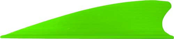  Tac Vanes Matrix 2.25" - Shield Cut Green 36 Pack 