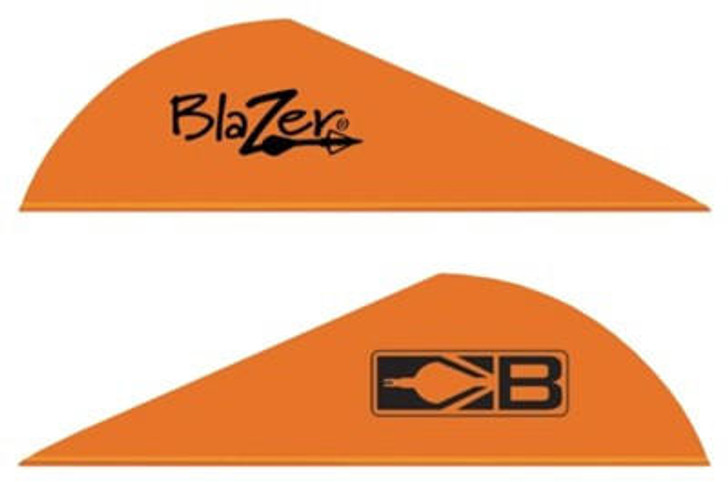  Bohning Blazer Vanes - 2" Solid Neon Orange 36pk 