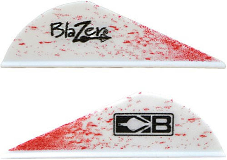  Bohning Blazer Vanes True - Color 2" Blood Splatter 100pk 