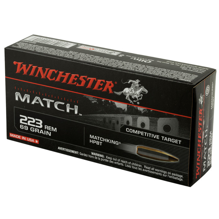 Winchester Ammunition Winchester Match 223rem 69gr Bthp 20/200