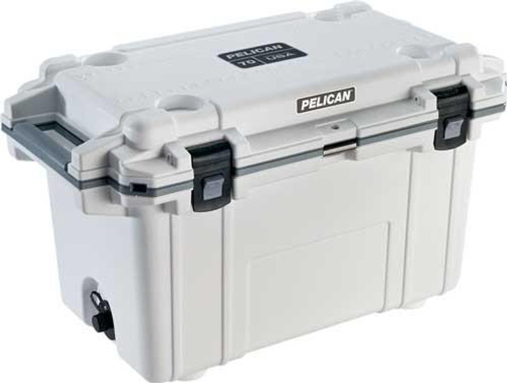  Pelican Cooler Im 70 Quart - Elite White/gray 