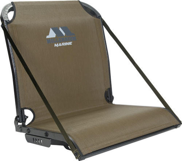 Millennium Marine Millennium B100 Boat Seat W/ - Arm Rest Straps Green 