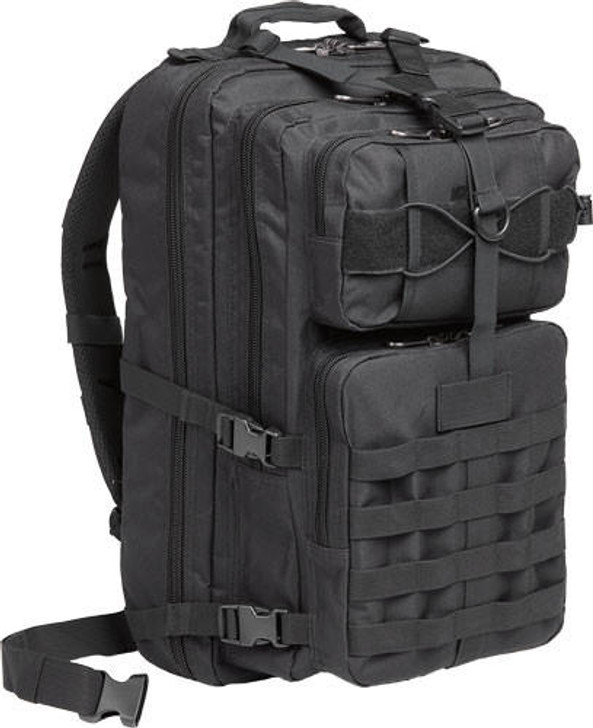  Bulldog Med Ranger Backpack - W/ Molle Black 