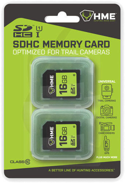 HME Products Hme Sd Memory Card 16gb 2pk - 