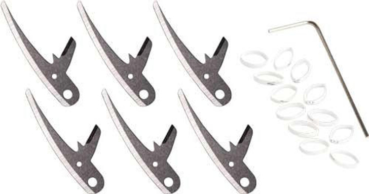  Swhacker Replacement Blades - Levi Morgan Curved 125gr 6pack 