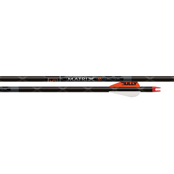  Easton 6.5 Match Grade Arrows 250 2 In. Bully Vanes 6 Pk. 