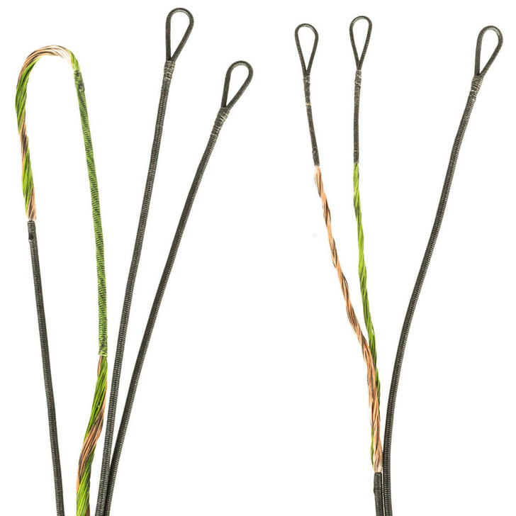 First String Firststring Premium String Kit Green/ Brown Bowtech Experience 